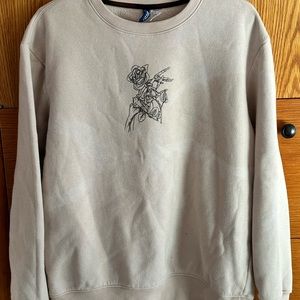 H&M light Tye dye Crewneck
